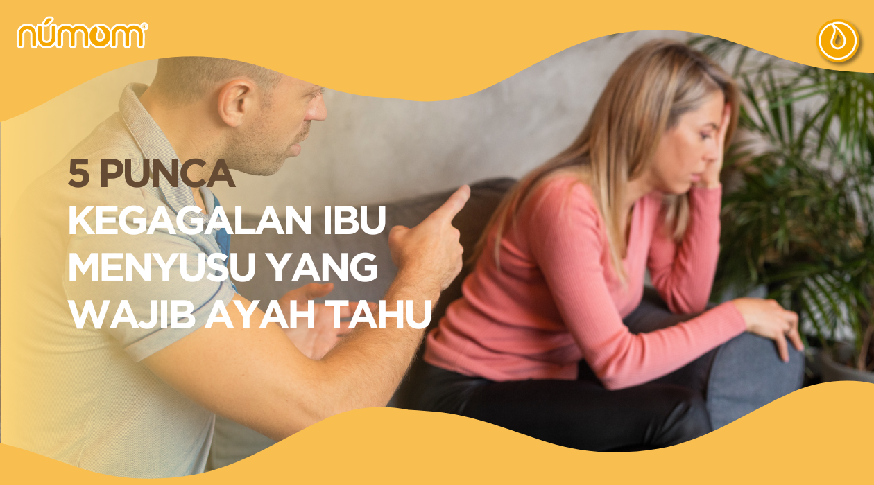 You are currently viewing 5 PUNCA KEGAGALAN IBU MENYUSU YANG WAJIB AYAH TAHU